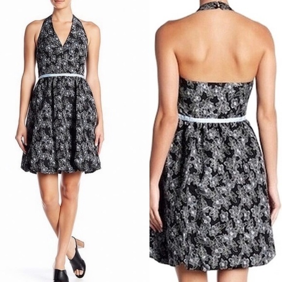 Maggy London’s embroidered halter dress - Picture 3 of 6